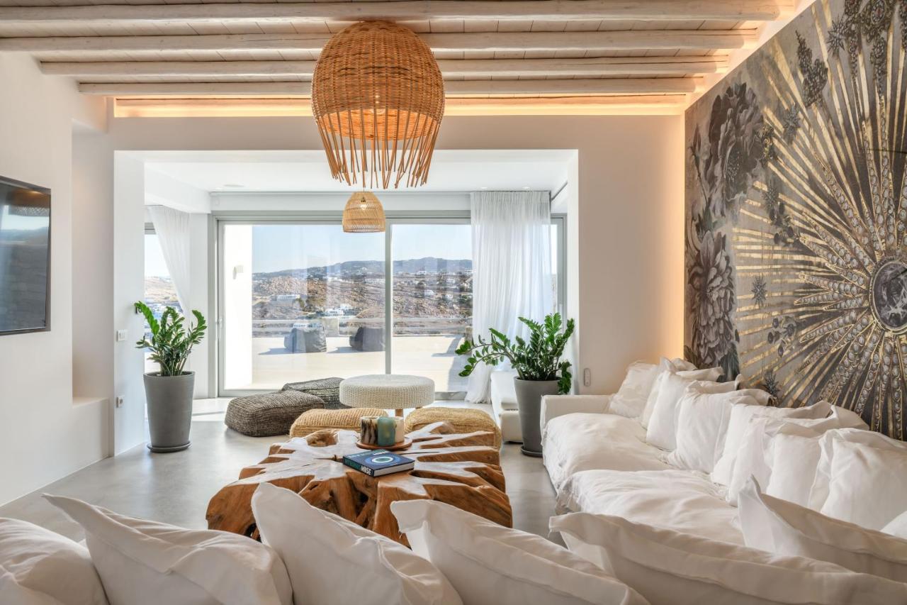 Villa Nerovino By Whitelist Mykonos オルノス エクステリア 写真