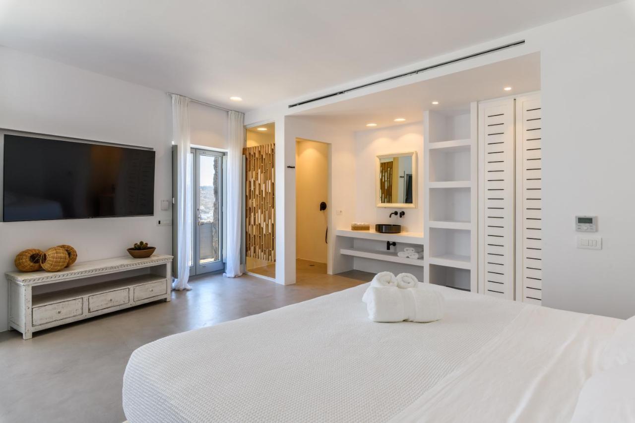 Villa Nerovino By Whitelist Mykonos オルノス エクステリア 写真