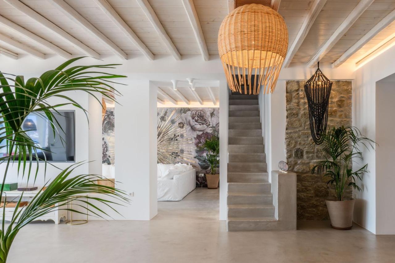 Villa Nerovino By Whitelist Mykonos オルノス エクステリア 写真