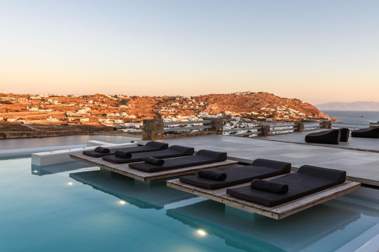 Villa Nerovino By Whitelist Mykonos オルノス エクステリア 写真