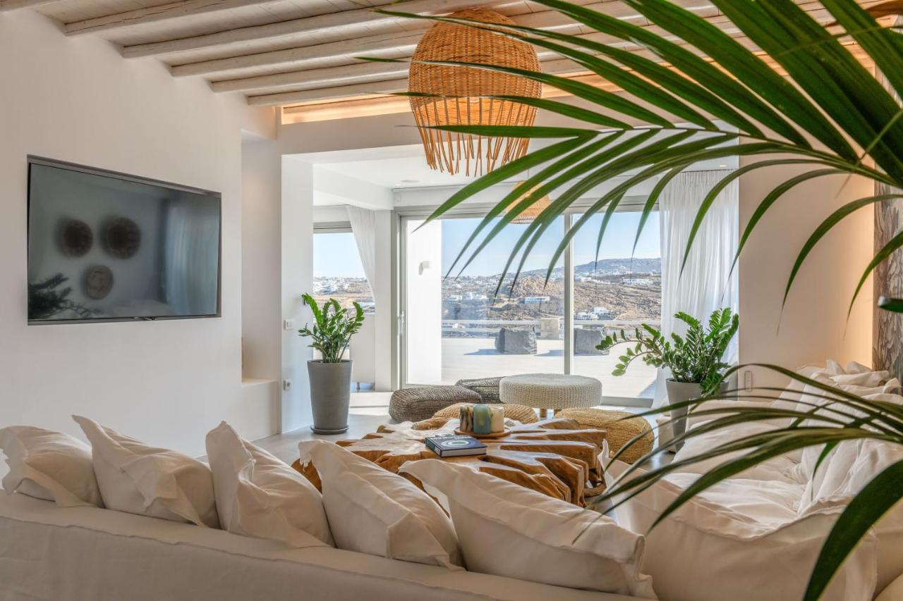 Villa Nerovino By Whitelist Mykonos オルノス エクステリア 写真