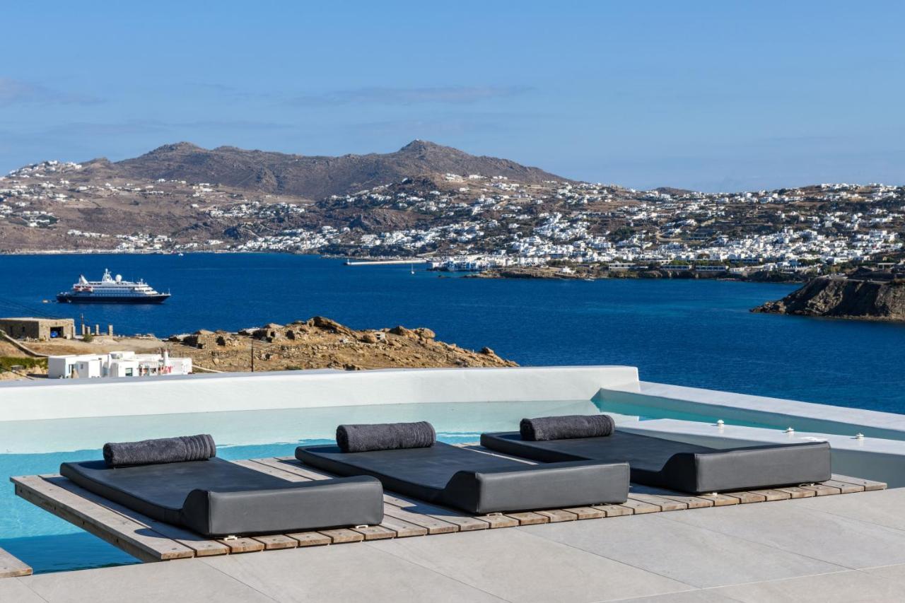 Villa Nerovino By Whitelist Mykonos オルノス エクステリア 写真