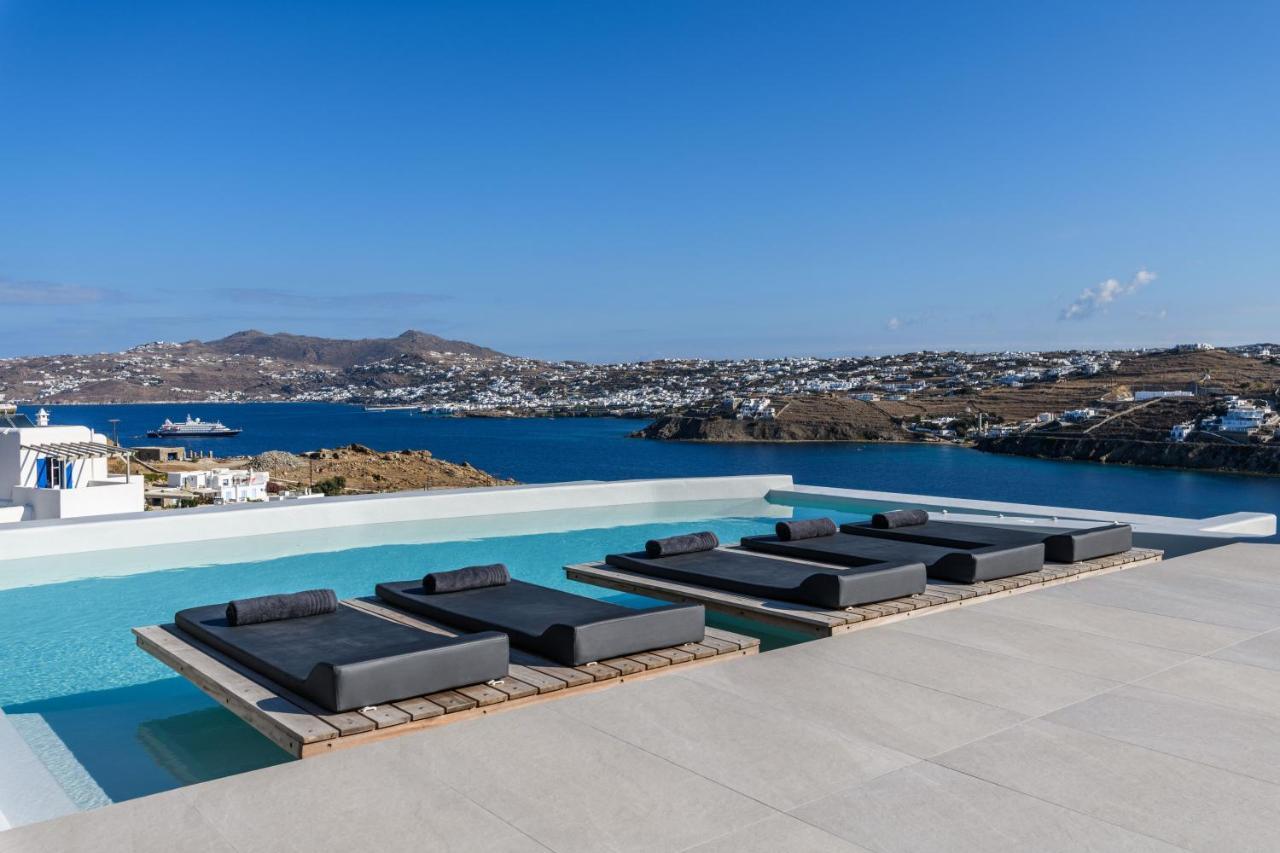 Villa Nerovino By Whitelist Mykonos オルノス エクステリア 写真