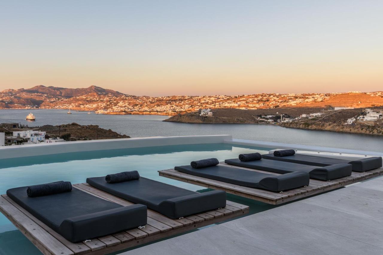 Villa Nerovino By Whitelist Mykonos オルノス エクステリア 写真