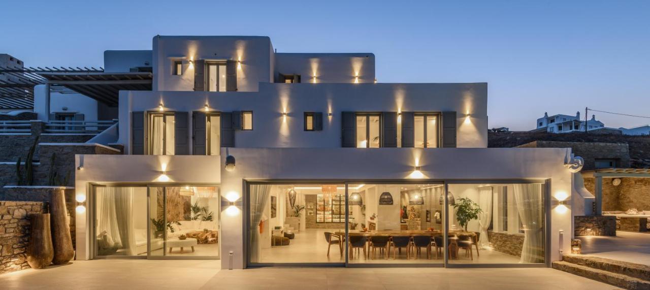 Villa Nerovino By Whitelist Mykonos オルノス エクステリア 写真